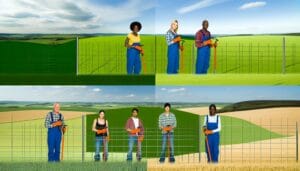advanced agricultural fencing installation