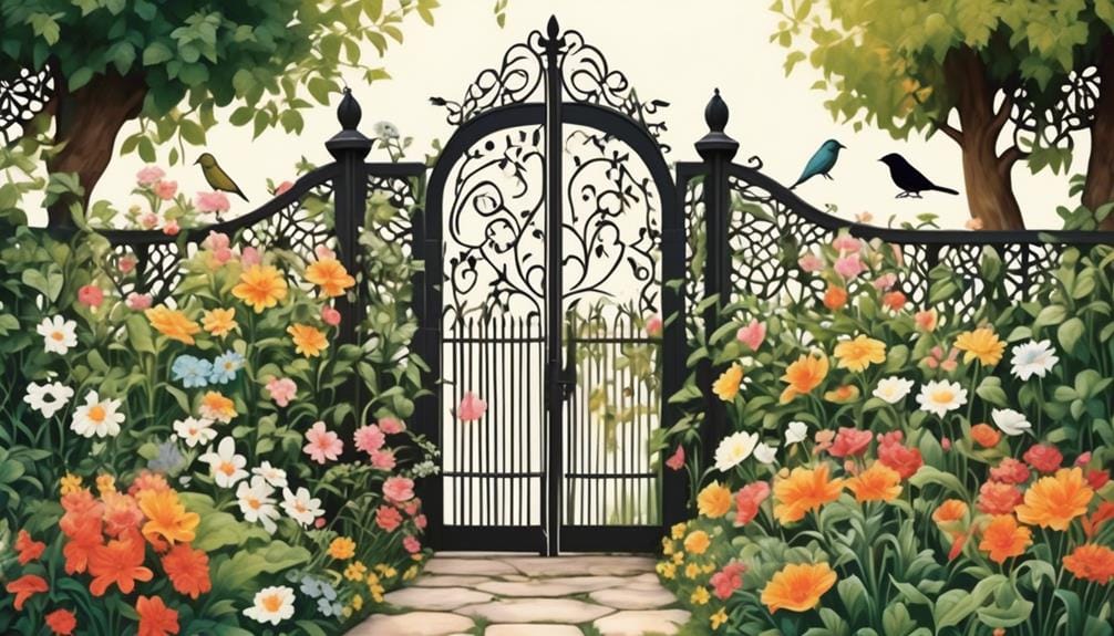 customize your fence with decorative panels