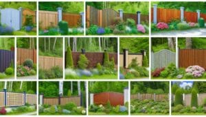 decorative fence designs for enhanced privacy
