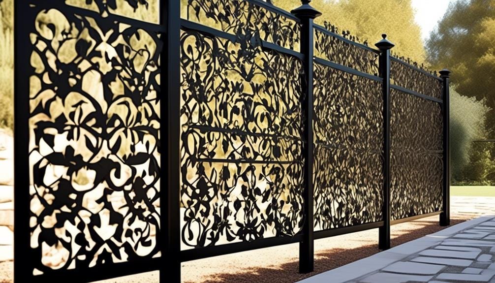 investigating decorative metal fencing systems