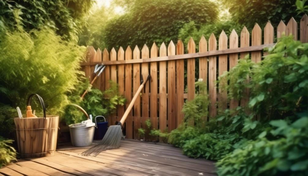 maintaining your recycled material fence
