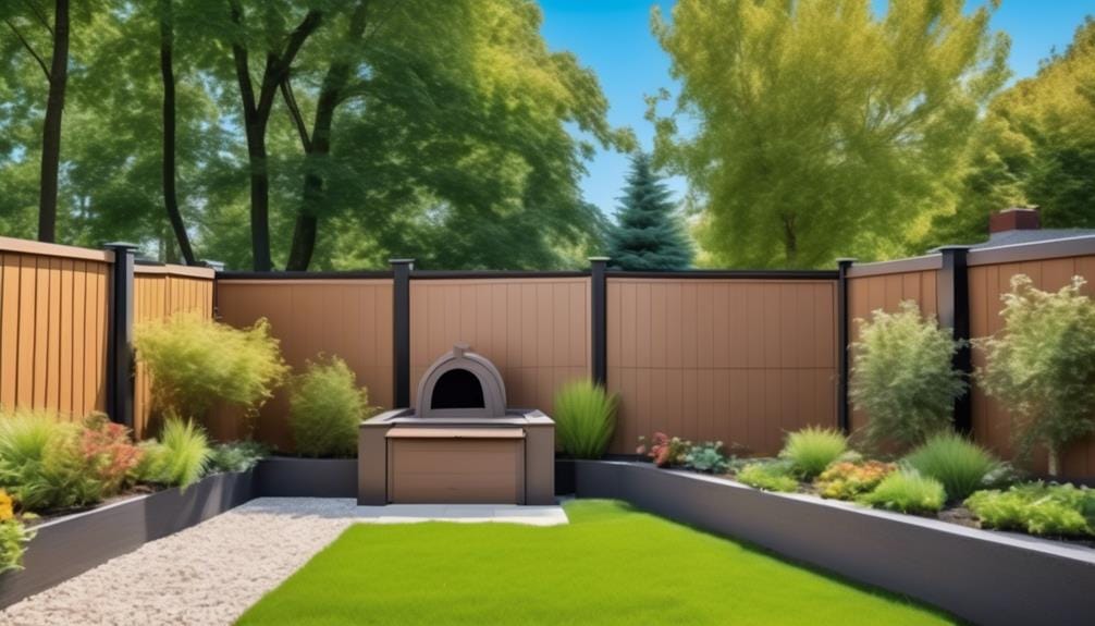 options for ecostone fencing