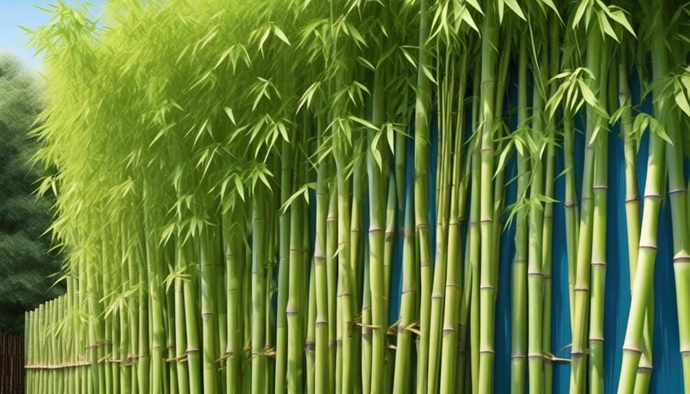 sustainable bamboo for fencing