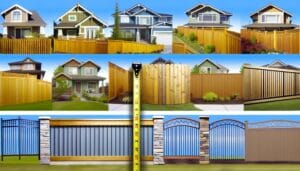 tips for height of residential fencing