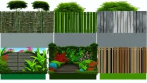 top 5 duurzame materialen voor milieuvriendelijke tuinafscheidingen