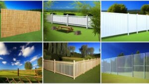 top 6 affordable and sustainable fencing materials