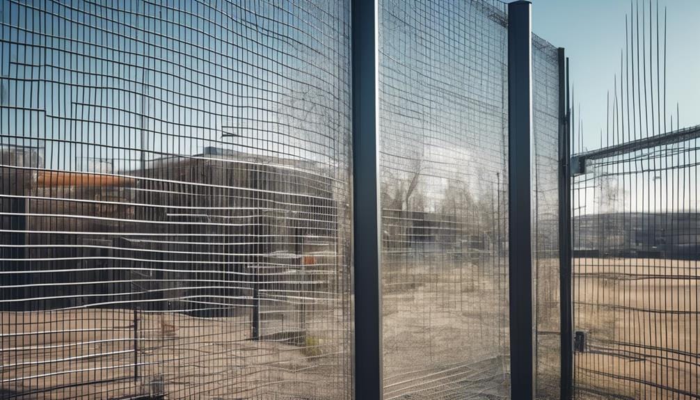 wire mesh panel fencing