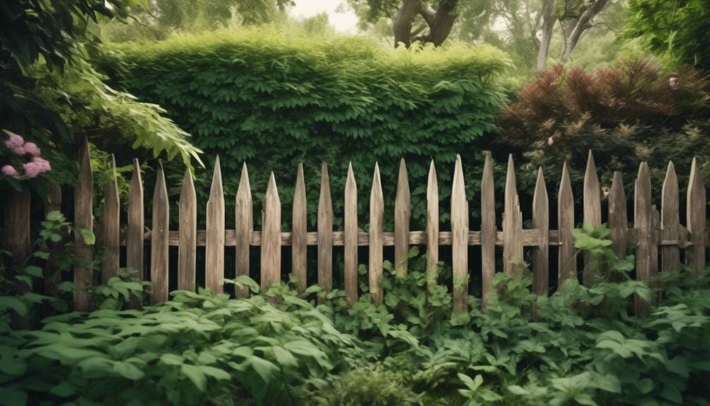 wooden fence classic and affordable